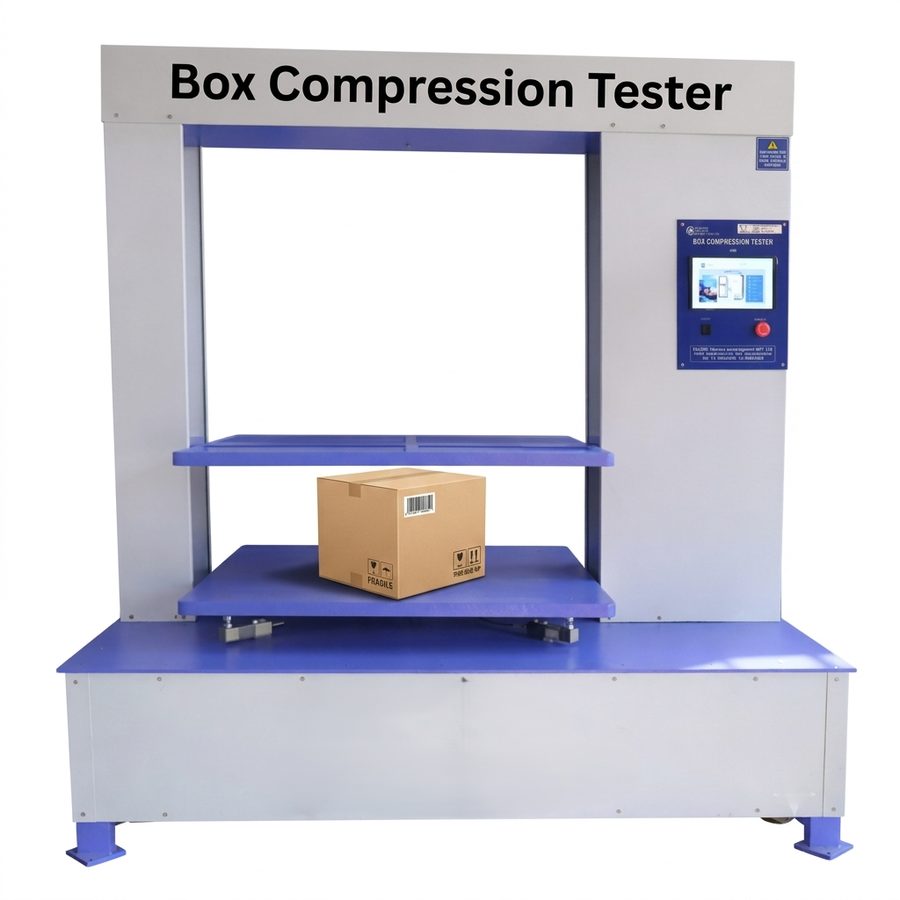 Box compression tester